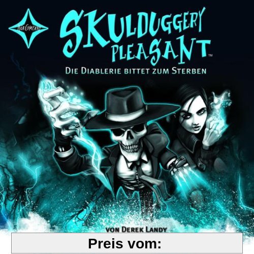 Skulduggery Pleasant - Folge 3: Die Diablerie bittet zum Sterben. Gelesen von Rainer Strecker, 6 CDs, Cap-Box, ca. 7 Std. 20 Min.